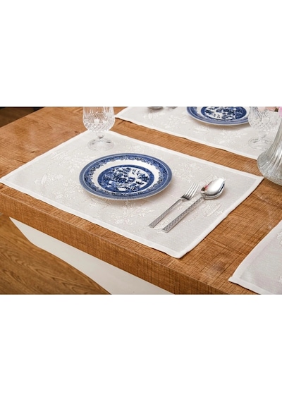 Ayda Jakar Polyester Kumaş Bej Amerikan Servis 34 X 46 Cm Bej 4 Ad. 1388 Bej