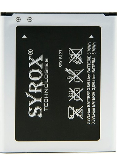 Syrox Samsung Uyumlu İ8190/S3Mini/8160/Ace 2 Batarya