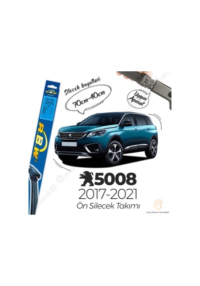 Peugeot 5008 Muz Silecek Takımı (2017-2021) RBW