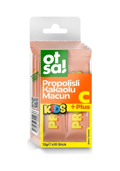 Otsa Kids Propolisli Kakaolu Macun 12g 10