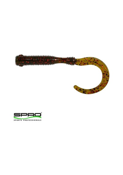 SPRO FS Urban Curl Sil.Yem Watermelon 6.5CM 1/4