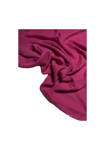 Organik %100 Keten Kumaş En 150 Cm Elbise, Kimono, Çocuk Giyim Ev Tekstili -507 Pembe