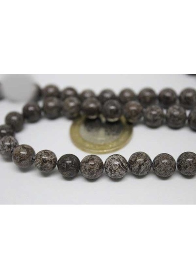 Yaşamtohumu Jasper Taşı 8Mm/10 Adet (8176-1) Mavi