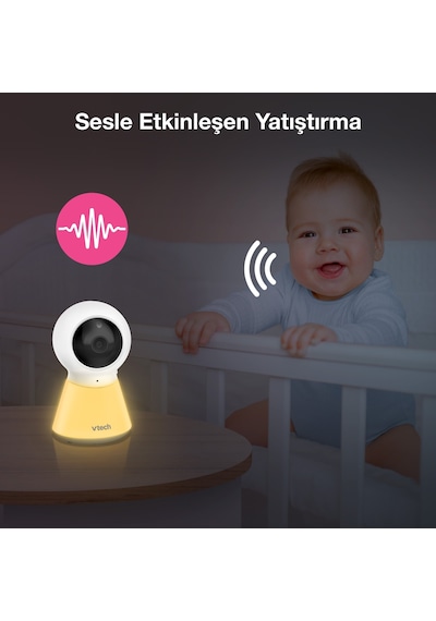 Vtech Uyarlanabilir Gece Lambalı 5 Görüntülü Bebek Monitörü - Vm5254