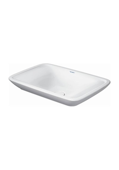 Duravit - Puravida Tezgah Üstü Lavabo 70 Cm Beyaz - 0369700000- Beyaz