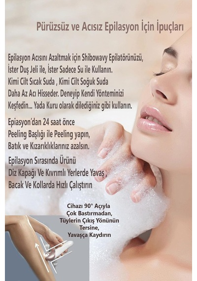 Lexroo Jolvena 6 Başlıklı Yüz Epilatörü