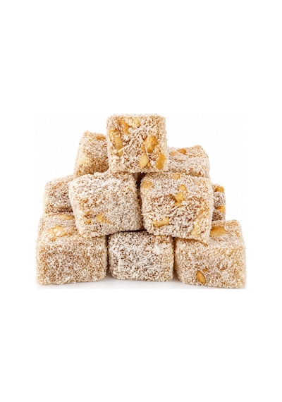 Yer Fıstıklı Basma Türk Lokumu 350gr %100 Pancer Şekeri Glikoz İçermez - 938204270