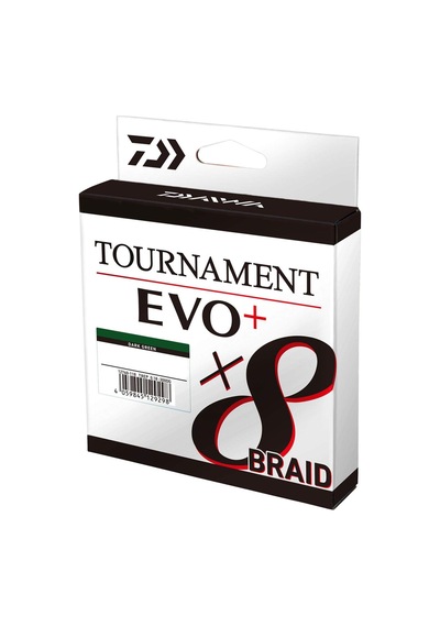 Daiwa Tournament Evo+ 8b Dark Green İp Misina 135m 0.14mm Genel
