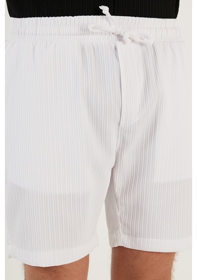 Buratti Erkek Short Cf24S657850 Beyaz