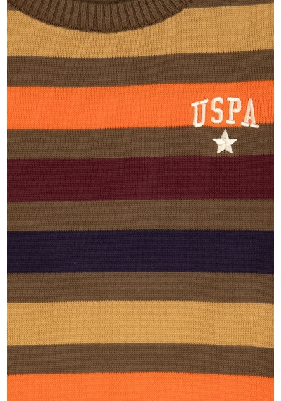U.s. Polo Assn. Erkek Çocuk Haki Kazak /triko 50315641-vr027 Hakı