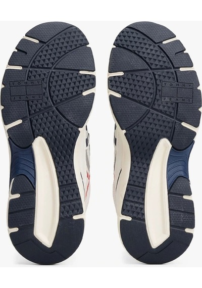 Tommy Hilfiger Erkek Kalın Taban Çok Renkli Sneaker Çok Renkli