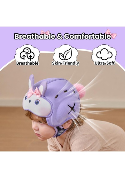 Mambobaby Bebek Koruma Başlığı - Violet Bunny