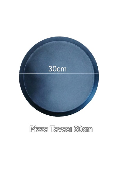 Alüminyum Pizza Tavası Tepsisi 30Cm Teflon