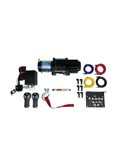 Quatro 5000lb Atv Vinç Sentetik Halatlı