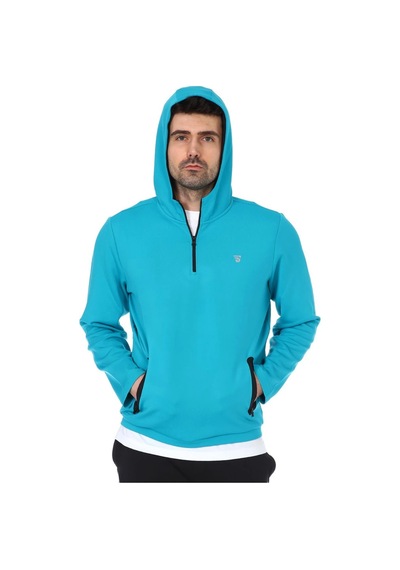 Sportive Spo-polrunkap Erkek Antrasit Koşu Sweatshirt 711359-ant Siyah