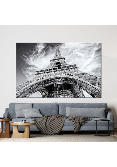 1 Parça Kanvas Tablo, Eyfel Tower Fotoğraf Baskısı