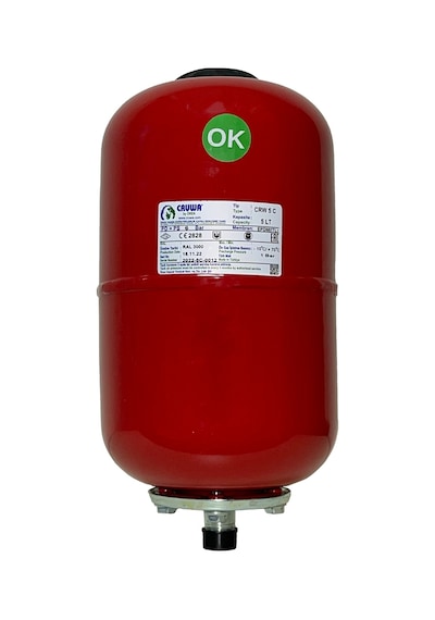 Cruwa Crw5s-6s 5-6 Litre 0-10 Bar Silindir Hidrofor Ve Genleşme Tankı