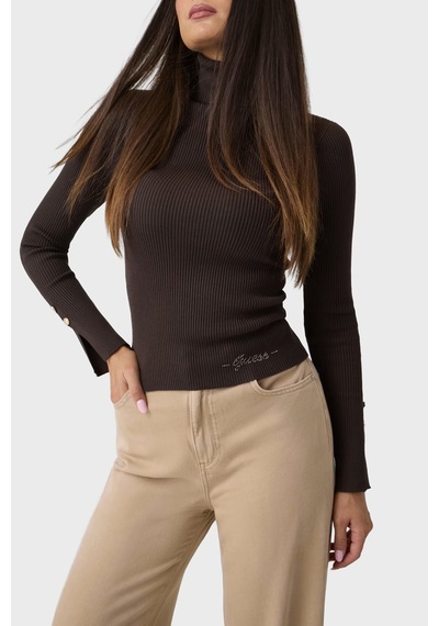 Guess Ls Tn Ellie Slim Fit Balıkçı Yaka Fitilli Kazak W6br29z1417 Kadın Kazak W6br29 Z1417 G1ea Kahve Guess Ls Tn Ellie Slim Fit Balıkçı Yaka Fitilli Kazak W6br29z1417 Kadın Kazak W6br29 Z1417 G1ea Kahve
