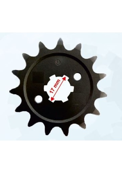BAJAJ DİSCOVER ÖN DİŞLİ 428-15T İÇ 17 mm 6 TIRNAKLI 2 DELİKLİ