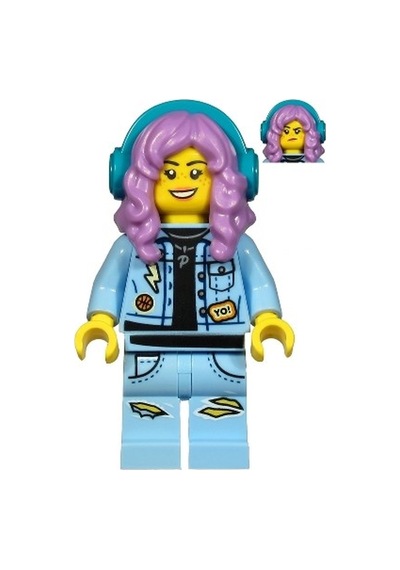 Hidden Side: Parker L. Jackson Orjinal Minifigür Hs035