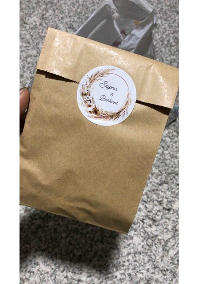 100 Adet Kraft Hediye Poşeti Ambalaj Paketi Şamua Kese Kağıdı 12x20cm 12 X 20 Kese Kağıdı