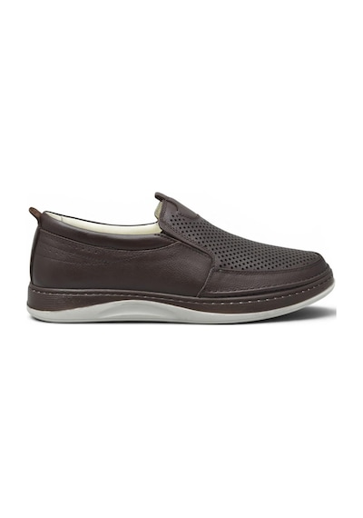 Papatay 2354 Tam Ortopedik Taban %100 Hakiki Deri Erkek Ayakkabı Bağcıksız Yazlık Erkek Delikli Ayakkabı Kahverengi Papatay 2354 Tam Ortopedik Taban %100 Hakiki Deri Erkek Ayakkabı Bağcıksız Yazlık Erkek Delikli Ayakkabı Kahverengi
