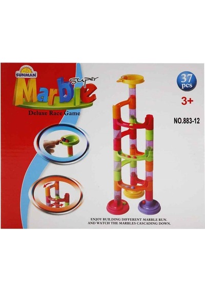 Mey İthalat S00004828 Yfn-oyun Sup.marble Deluxe Race - 37prç