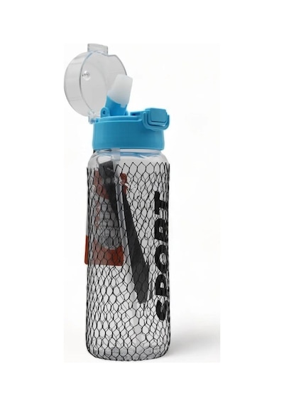 Relaxion Darbeye Isıya Dayanıklı Pipetli Suluk Matara 700 ML Bpa Içermez Rlx426- Mavi