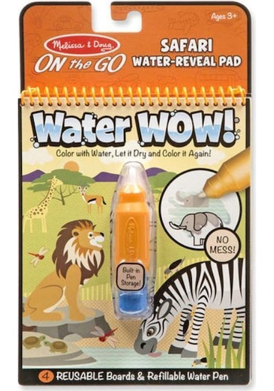Melissa&Doug Water Wow! Su ile Boyama Kitabı Safari