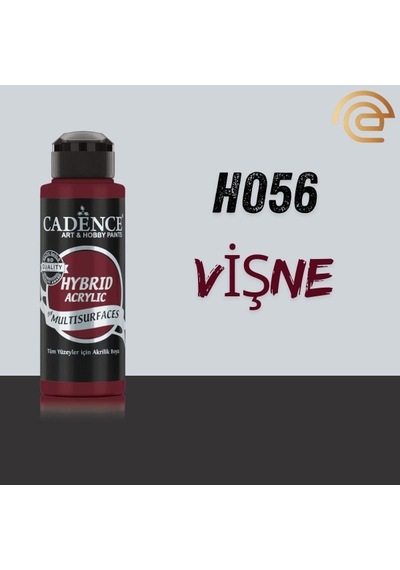 Cadence Hybrid Multisurface Akrilik Boya 120 Ml H056 Vişne