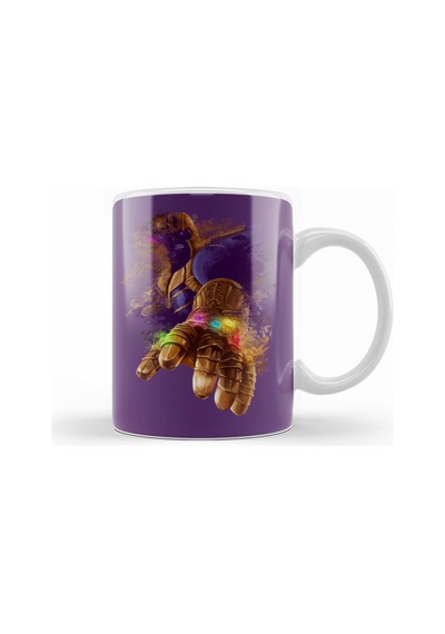 Disappearing Thanos Avengers Endgame Kupa Bardak Porselen Karışık