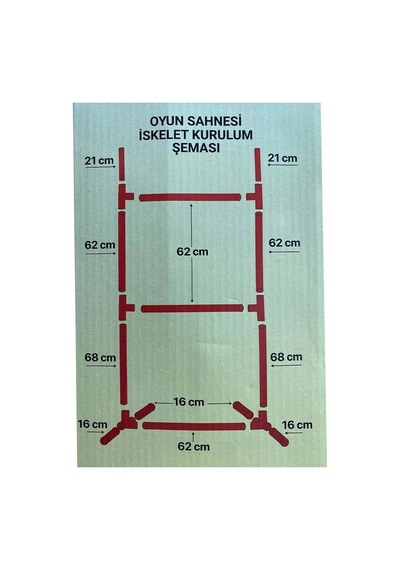 Mol-316 Role Paly Tiyatro Sahne Yeşil