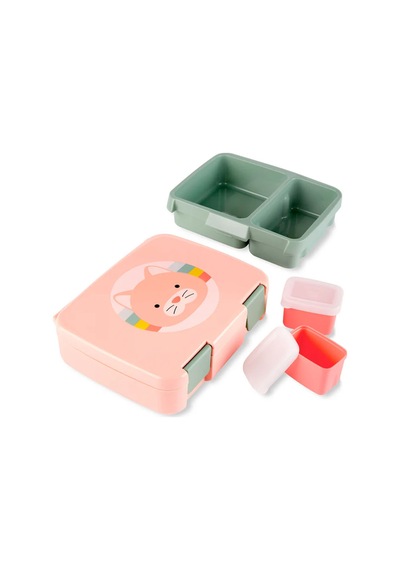 Skip Hop Zoo Bento Beslenme Kutusu Kedi Pembe