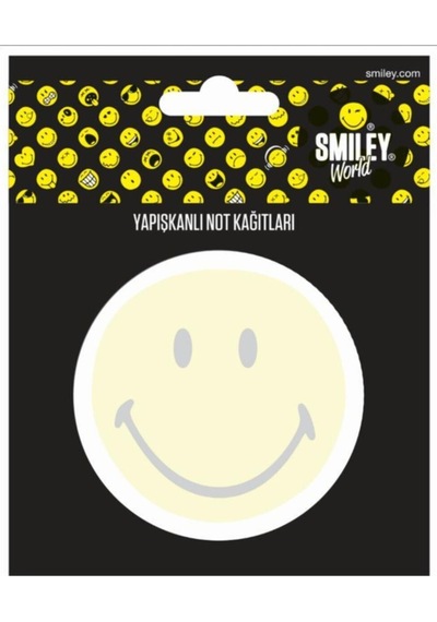 Smiley Şekilli Yapışkanlı Not Kağıdı 50 Yaprak