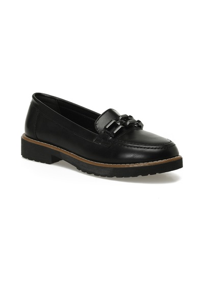 Polaris 324016.z 5pr Siyah Kadın Loafer 000000000102035865 Siyah