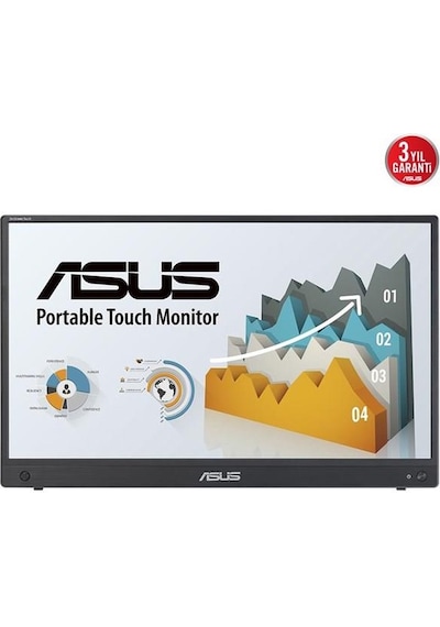 Asus 16" Dokunmatık Zenscreen Mb16amtr 5ms 60hz Mhdmı-usbc Bataryalı Taşınabilir Monitör