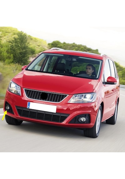 Seat Alhambra 2011-2015 Ön Tampon Sağ Sis Farı 5k0941700f