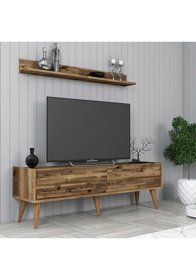 Variant Valensiya 140cm Tv Ünitesi - Ceviz / Ceviz