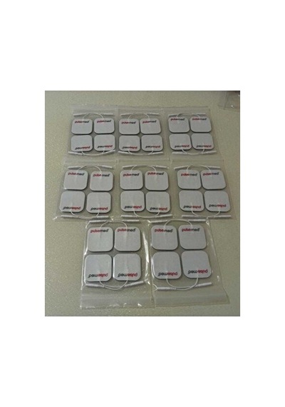 -- Tens Cihazı Kablolu Yedek Elektrot 5x5 Tens Pedi 4 Lü 8 Paket