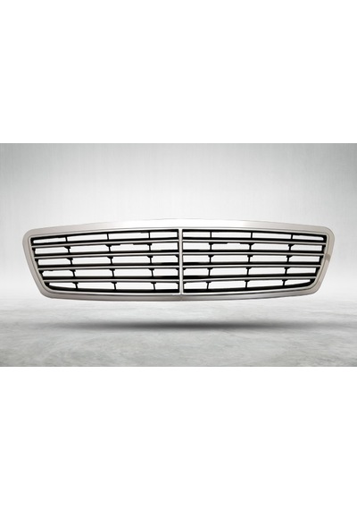 Mercedes W203 Panjur Krom/siyah, 4 Çitalı 2000-03 Wender A2038800123bk