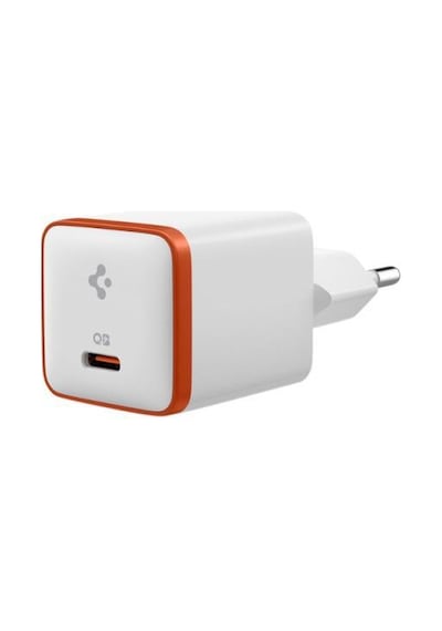 Spigen EE301 30 W USB-C Mini Hızlı Şarj Aleti Beyaz