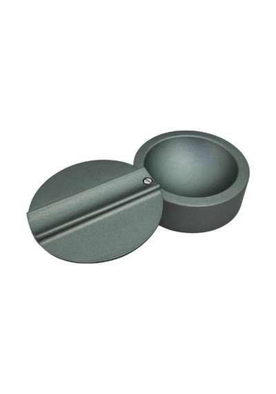Pq Gunmetal Metal Döner Başlıklı Tekli Puro Küllüğü - Tr7027
