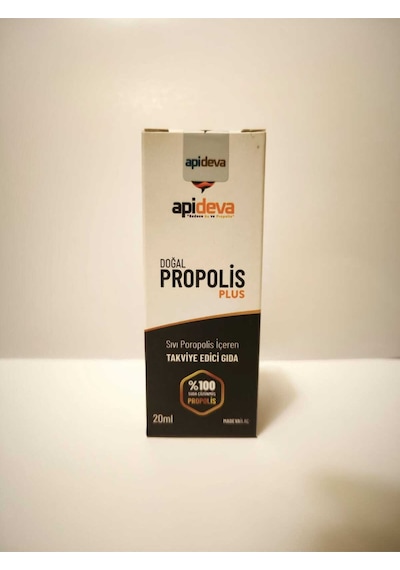 Apideva Propolis %20 Propolis, %80 Su 20 Ml