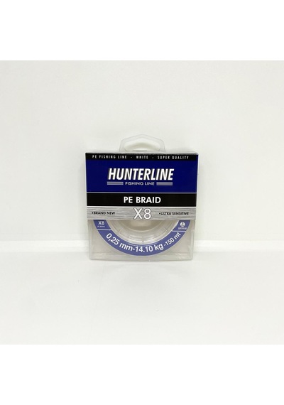 Hunterline Pe Braid X8 0.25 MM İp Misina - 150 M