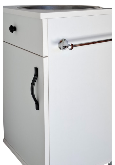 Seyyar Lavabo L10 Beyaz Beyaz