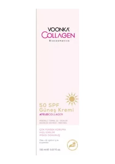 Voonka Collagen 50 Spf Güneş Kremi 150 ML