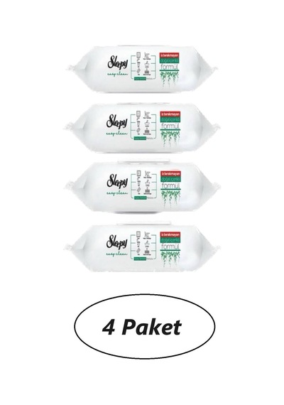 Easy Clean Beyaz Sabun Katkılı 4x100 400 Yaprak İpek Makyaj Pamugu Hediyeli