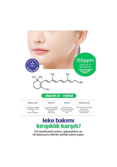 Derma Factory Retinal ve Centella İçeren Günlük Kullanıma Uygun Serum Derma Factory Retinal Cica Ampoule 30 ML
