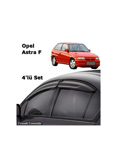 Opel Astra F 1991-1997 Arası 4 Lü Takım Mugen Cam Rüzgarlığı