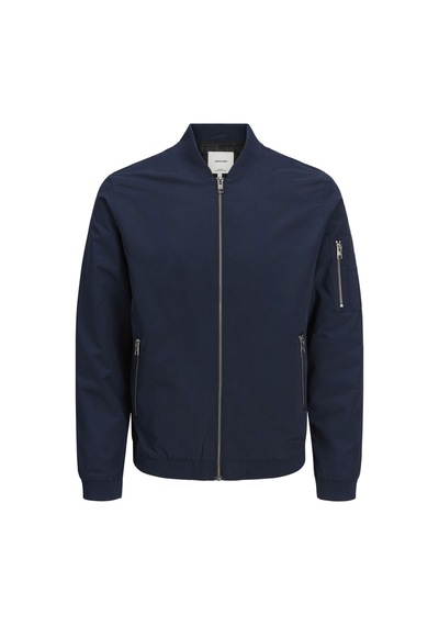 Jack & Jones Erkek Fermuarlı Bomber Ceket - 12165203 Navy Blazer
